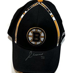 Reebok‎ Zdeno Chara Singed Boston Bruins Hockey Cap Hat Autograph Center Ice S/M